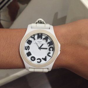 Marc by Marc Jacobs White Jelly Watch